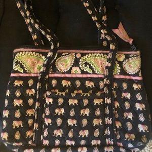 Vintage Vera Bradley Pink Elephant Purse